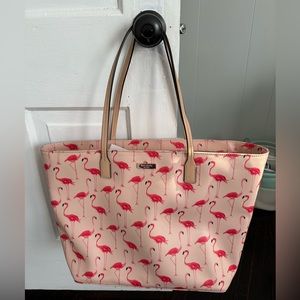 NWT Kate Spade Pink Flamingo Tote
